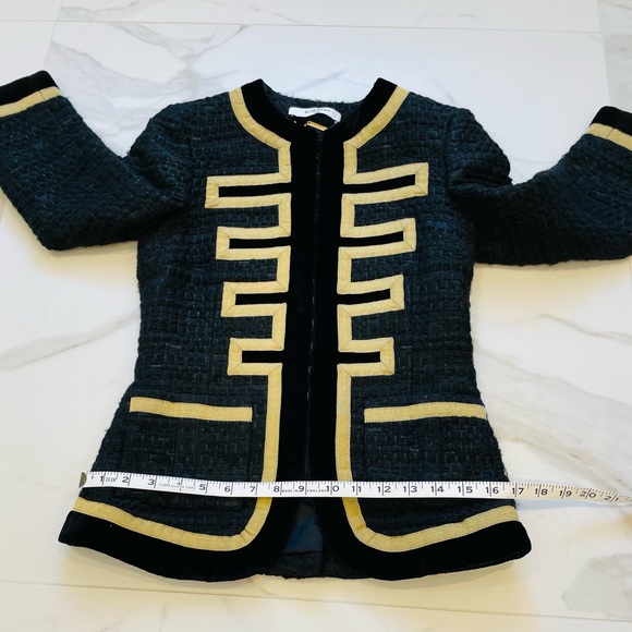 Givenchy Embroidered Tweed Military Jacket - Picture 11 of 15